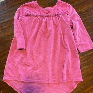 𝙻𝚊𝚌𝚎 𝚝𝚘𝚙 3/4 𝚜𝚕𝚎𝚎𝚟𝚎 𝚜𝚑𝚒𝚛𝚝